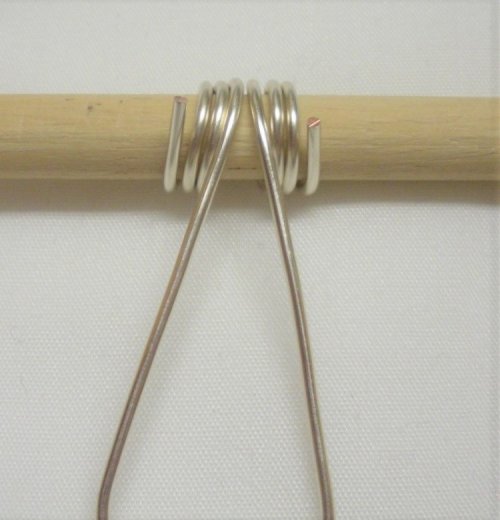 Judy Larson's Make Simple Wire Slide Bails - , Findings & Components, Toggles & Clasps, Earwire & Headpin, Coiling, Coiling Wire, Wire Coiling, simple slide bails